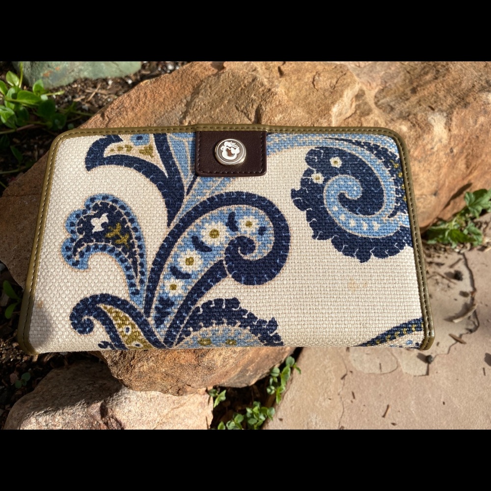 SPARTINA 449 Snap Wallet-Juliette Pattern